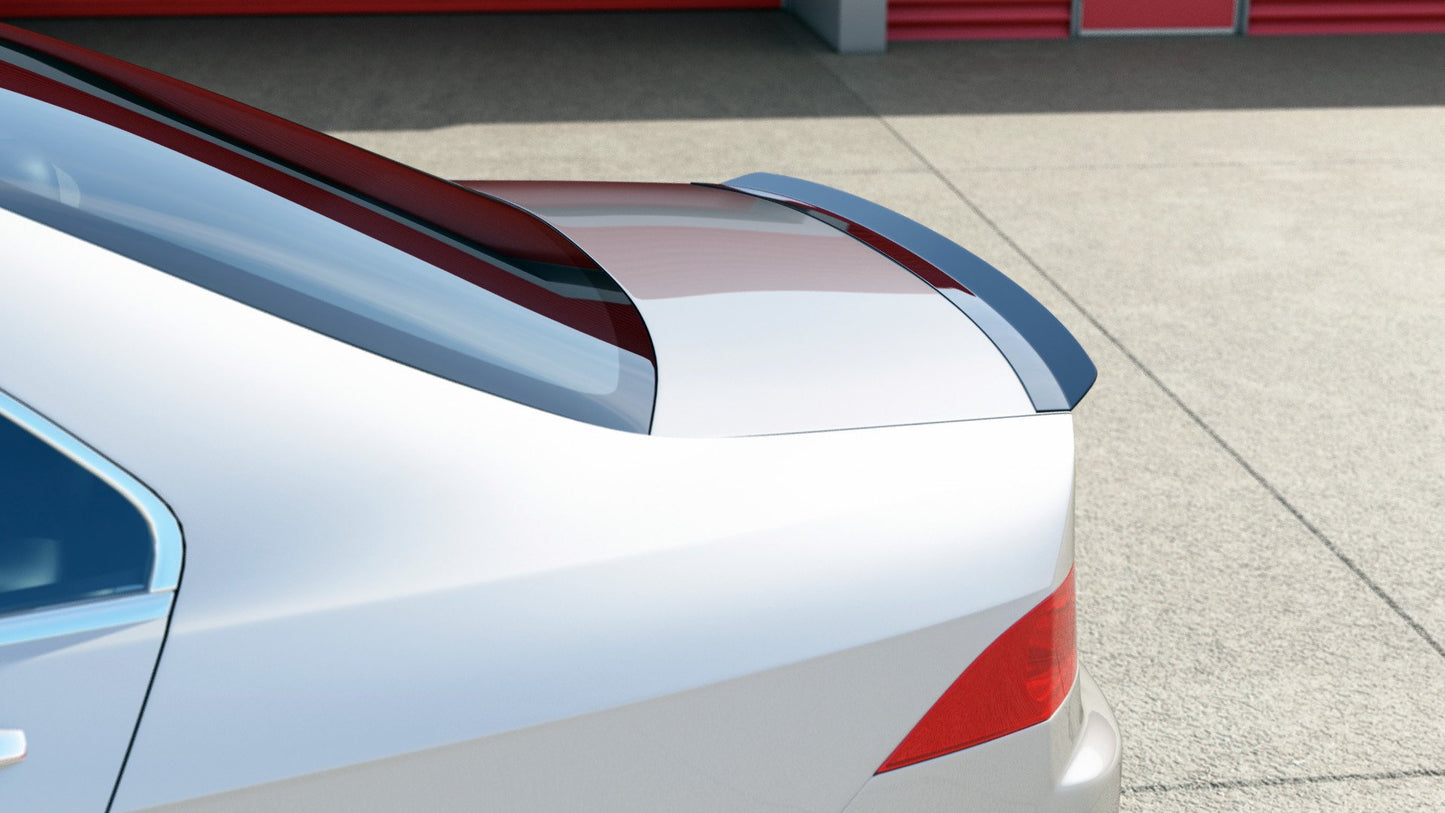 Spoiler CAP für HONDA ACCORD VII TYPE-S schwarz Hochglanz