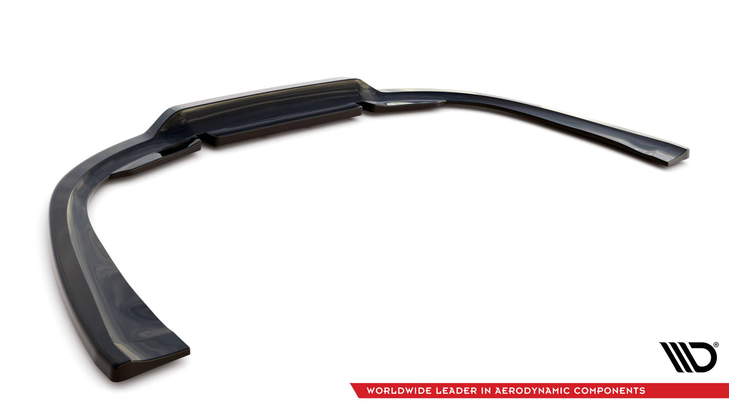 Mittlerer Diffusor Heck Ansatz DTM Look für Porsche 911 Carrera 4S 992 schwarz matt