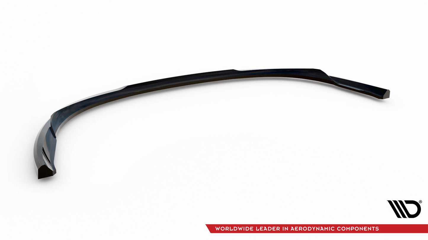 Front Ansatz V.2 für Renault Megane GT Mk3 Facelift schwarz Hochglanz