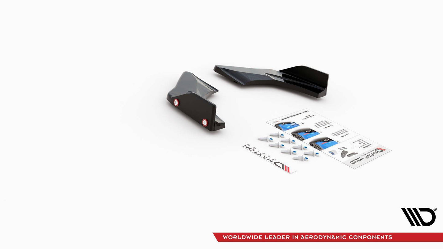 Heck Ansatz Flaps Diffusor V.1 +Flaps für Volkswagen Golf 8 GTI Clubsport
