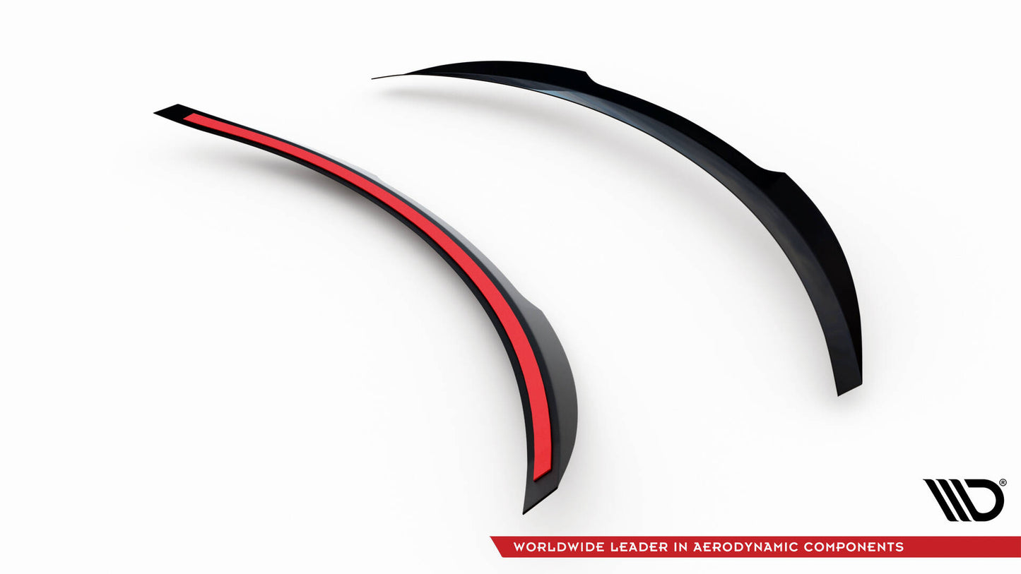 Spoiler CAP für Mercedes-Benz E-Klasse W213 Coupe (C238) AMG-Line / 53 AMG schwarz Hochglanz