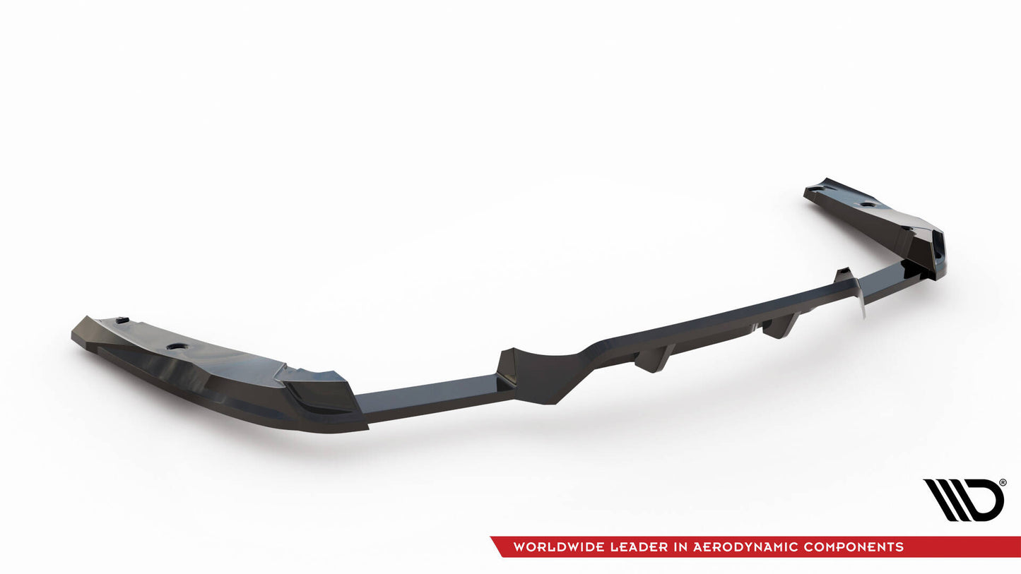 Mittlerer Cup Diffusor DTM Look Heck Ansatz für BMW X4 M F98 schwarz Hochglanz