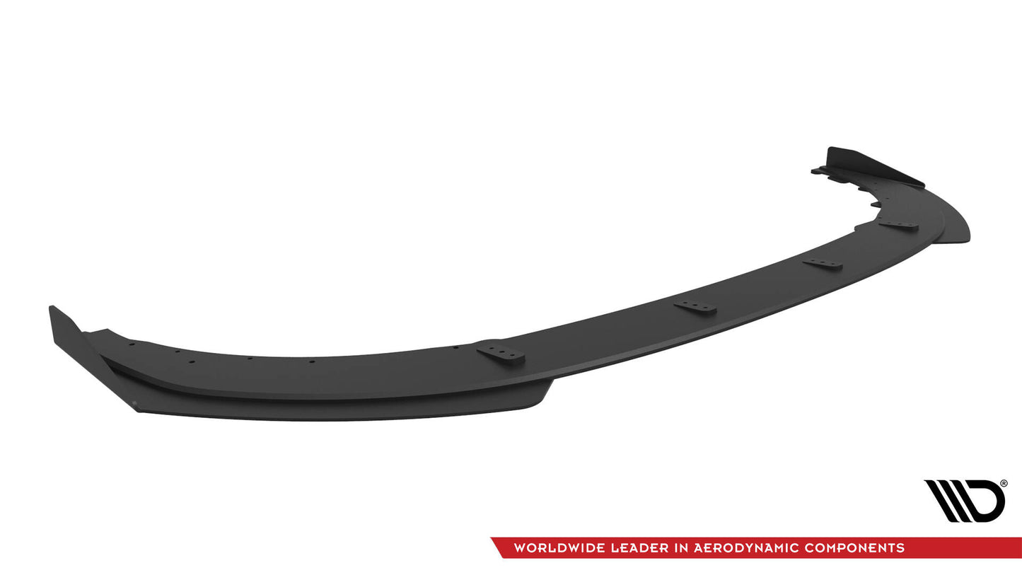 Street Pro Front Ansatz + Flaps für Kia Proceed GT Mk3 Facelift / Ceed GT / GT - Line Mk1 Facelift schwarz Hochglanz