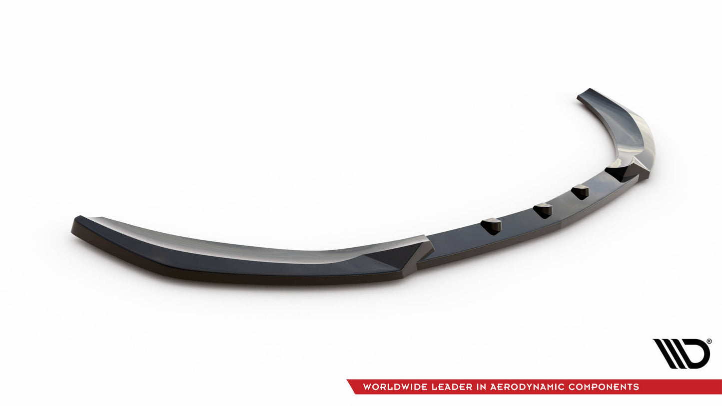 Front Ansatz V.1 für Mercedes-Benz C AMG-Line / 43 AMG W206 schwarz Hochglanz