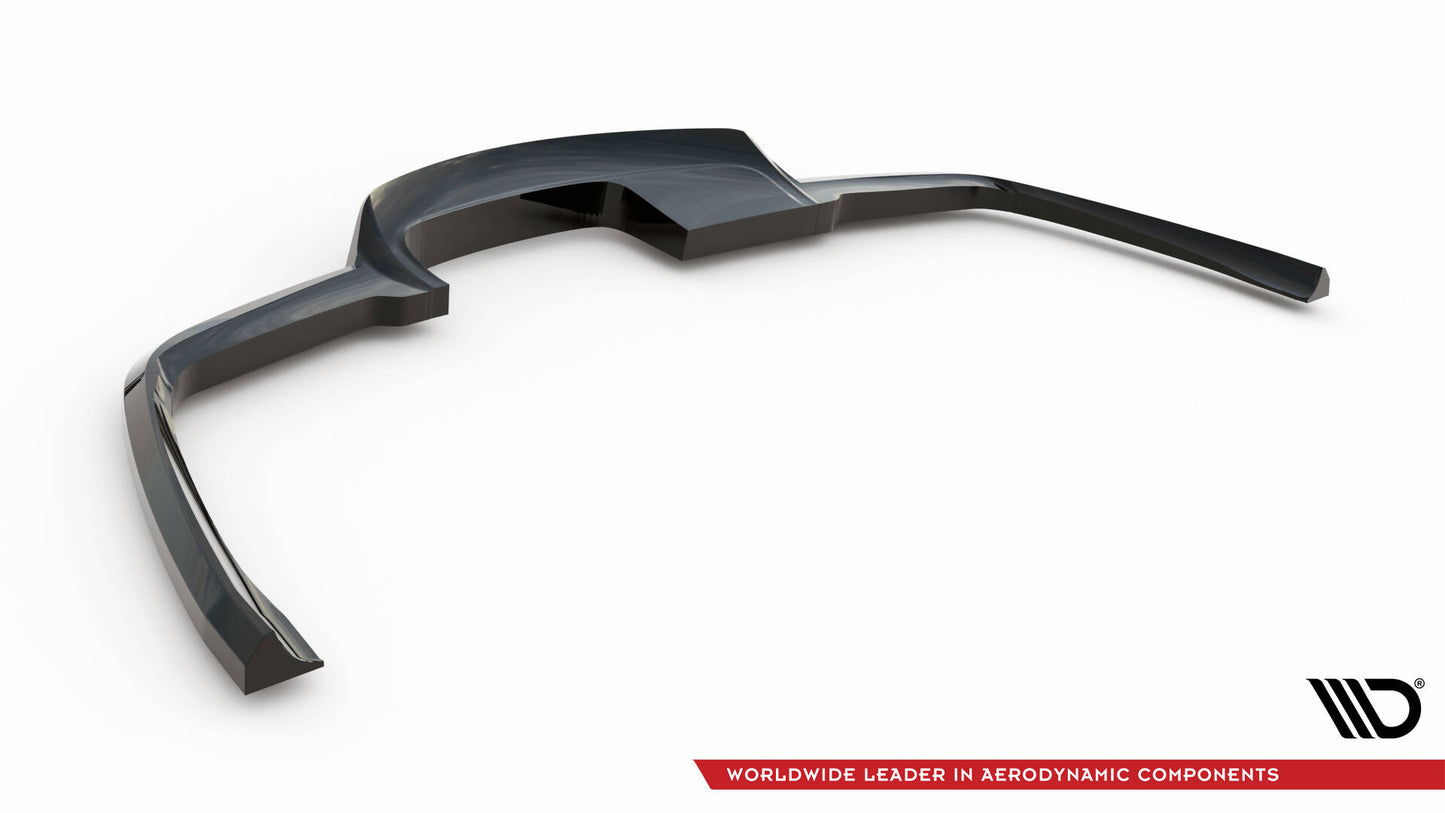 Mittlerer Cup Diffusor DTM Look Heck Ansatz für V.1 Land Rover Range Rover Velar R-Dynamic Mk1 schwarz Hochglanz