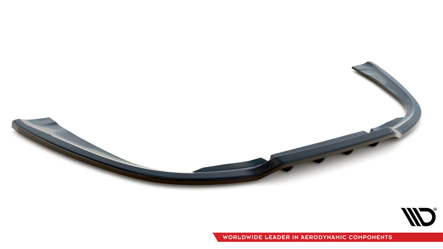Mittlerer Diffusor Heck Ansatz DTM Look für Porsche 911 Carrera 4S 992 schwarz matt