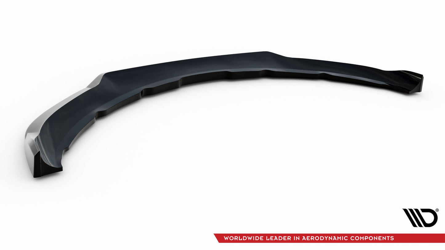 Front Ansatz V.2 für Volvo S60 R-Design Mk2 schwarz Hochglanz