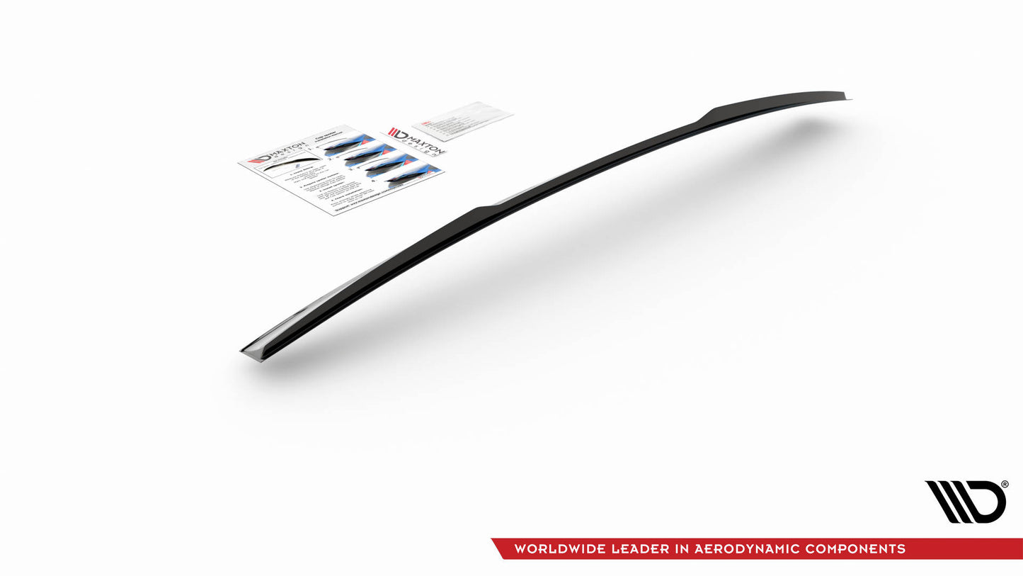 Heckscheiben Spoiler für Mercedes A AMG-Line / A35 Limousine V177 schwarz Hochglanz