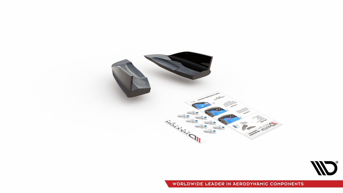 Heck Ansatz Flaps Diffusor für Ford Fiesta 7 ST Facelift