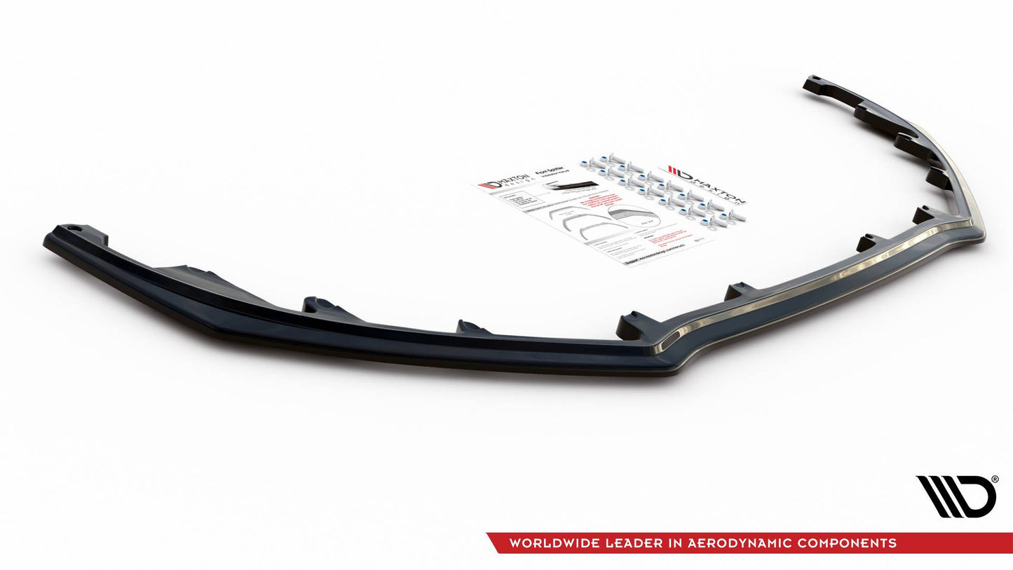 Front Ansatz für Renault Megane Mk.4 GT-Line schwarz Hochglanz