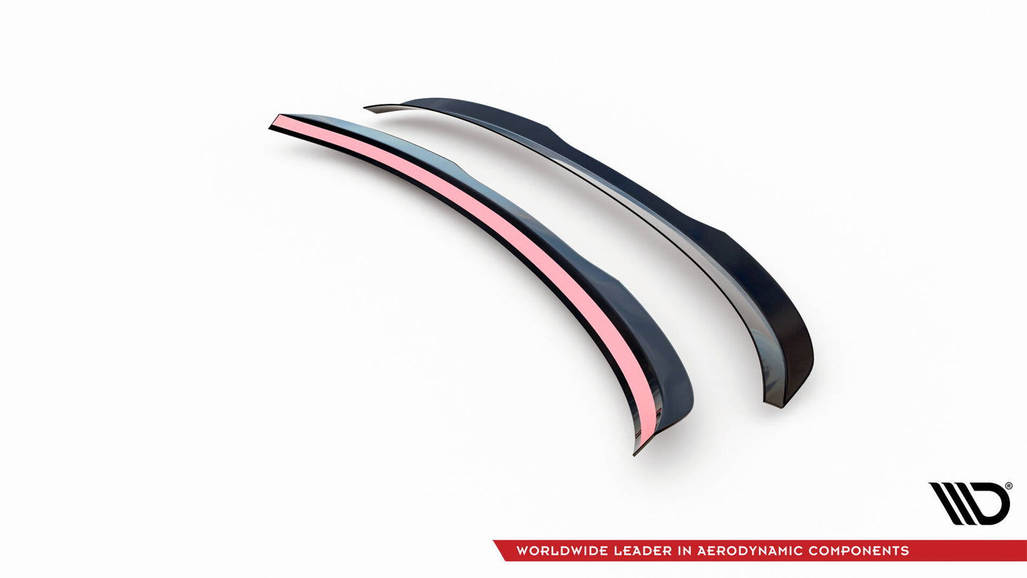 Spoiler CAP V.2 für Skoda Superb Liftback Mk3 / Mk3 Facelift schwarz Hochglanz