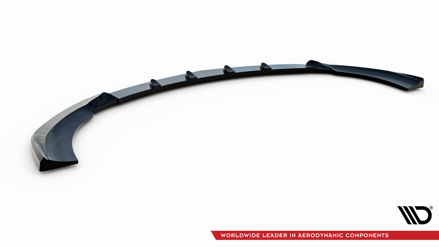 Front Ansatz V.2 für Mercedes-AMG E63 W213 Facelift schwarz Hochglanz
