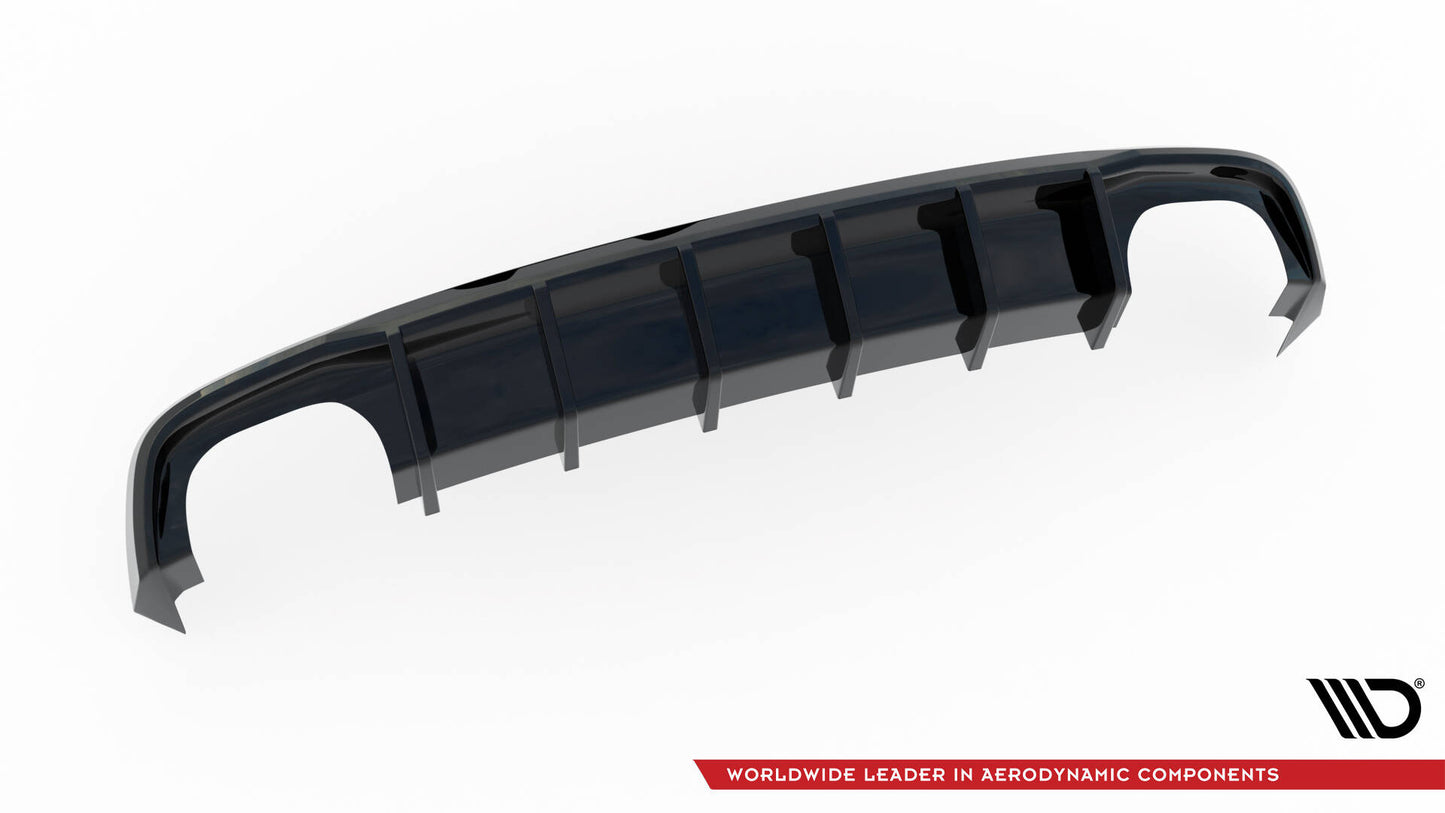 Diffusor Heck Ansatz für Audi S5 Coupe / Sportback 8T Facelift