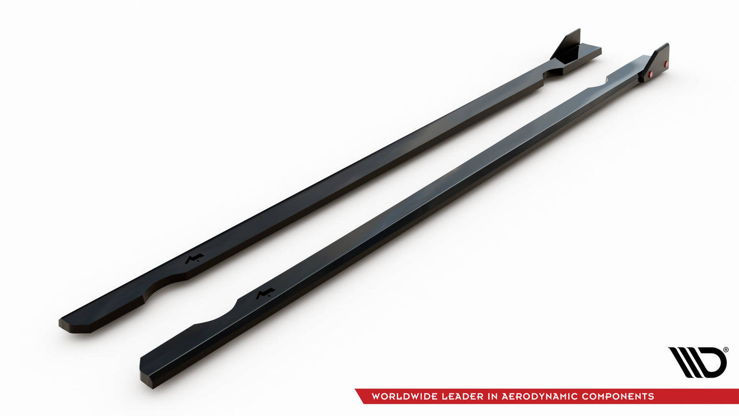Seitenschweller Ansatz für V.3 + Flaps für VW Golf R / R-Line Mk7