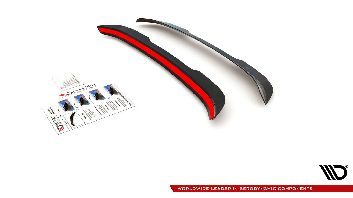 Spoiler CAP für Ford Focus ST-Line Mk3 FL schwarz Hochglanz