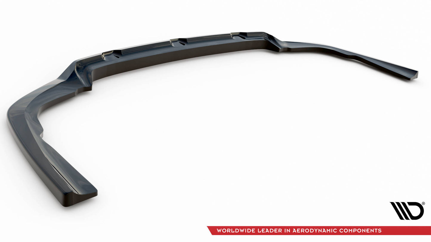 Mittlerer Cup Diffusor DTM Look Heck Ansatz V.2 für BMW X6 M-Paket G06 schwarz Hochglanz