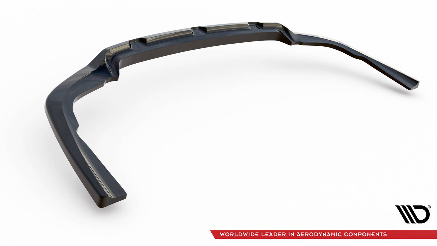 Mittlerer Cup Diffusor DTM Look Heck Ansatz für V.3 BMW X6 M-Paket G06 schwarz Hochglanz