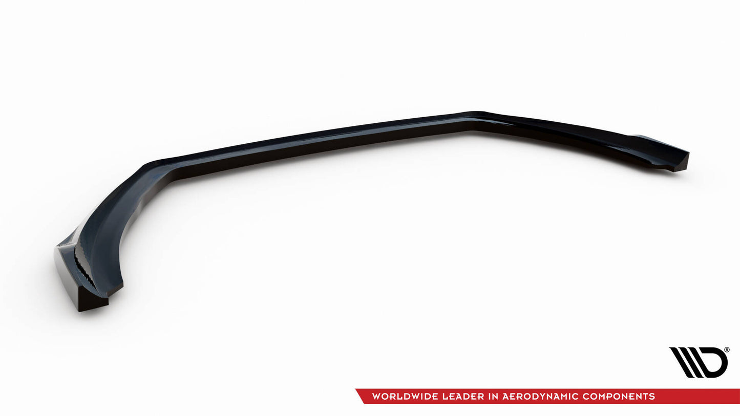 Front Ansatz V.3 für Ford Fiesta ST / ST-line Mk8 Facelift schwarz Hochglanz