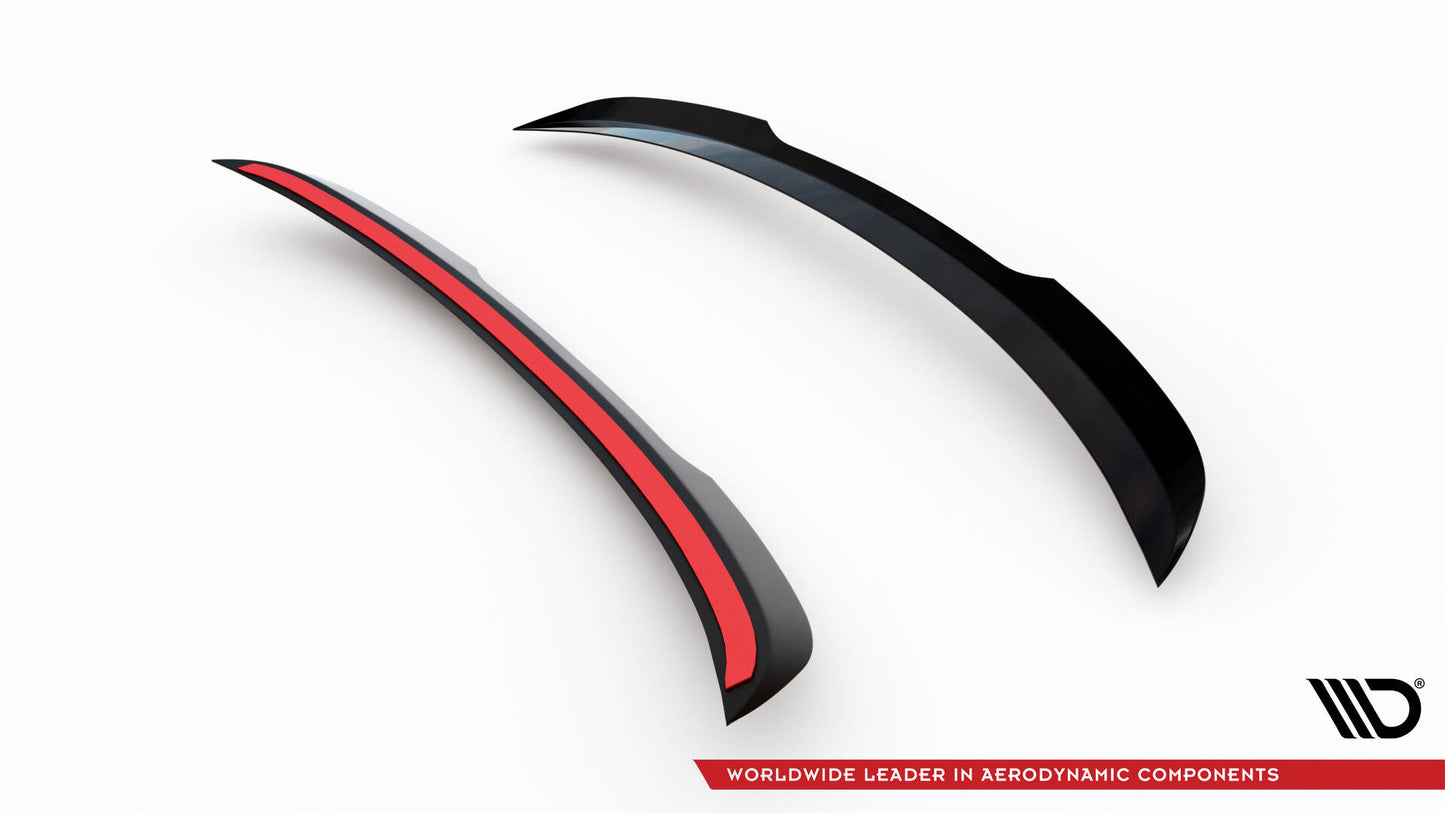 Spoiler CAP V.1 für TESLA MODEL X schwarz Hochglanz