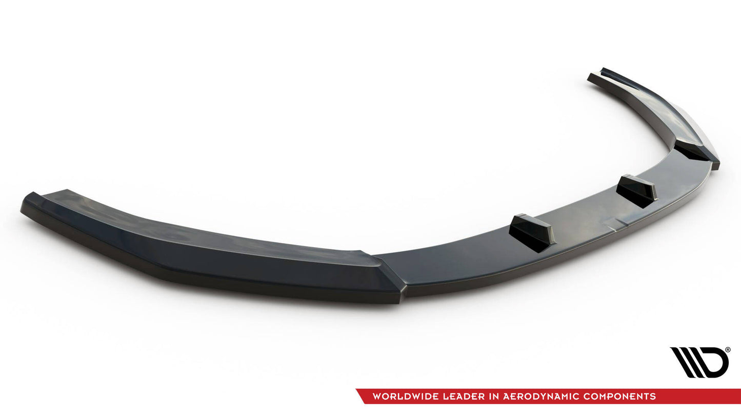 Front Ansatz V.1 für Audi RS4 B9 schwarz Hochglanz