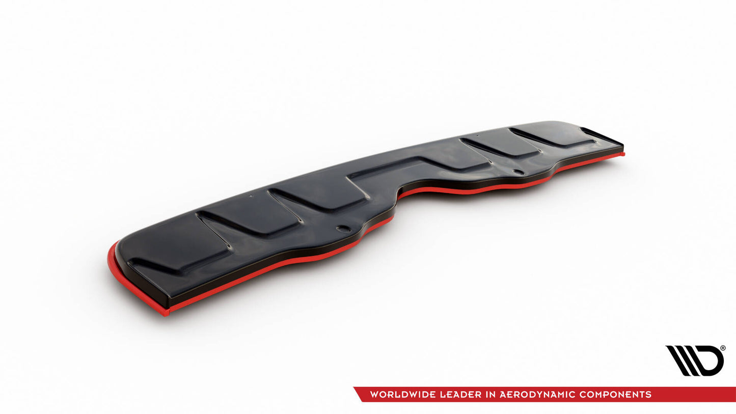 Heckansatz V.2 SUBARU WRX STI schwarz Hochglanz