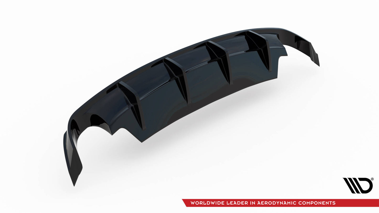 Diffusor Heck Ansatz für BMW Z4 E89 schwarz Hochglanz