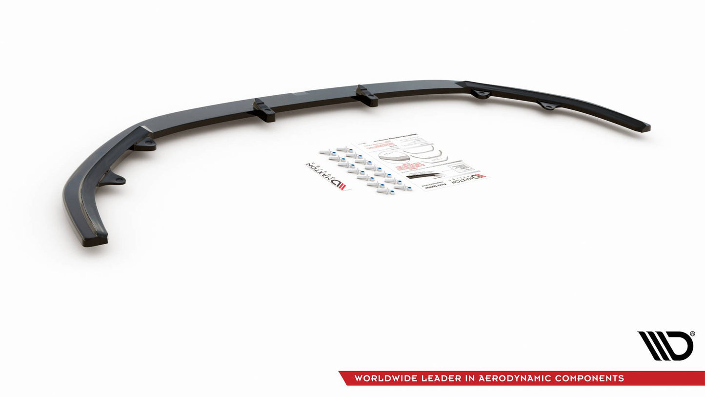 Front Ansatz V.1 für Mazda CX-3 schwarz Hochglanz