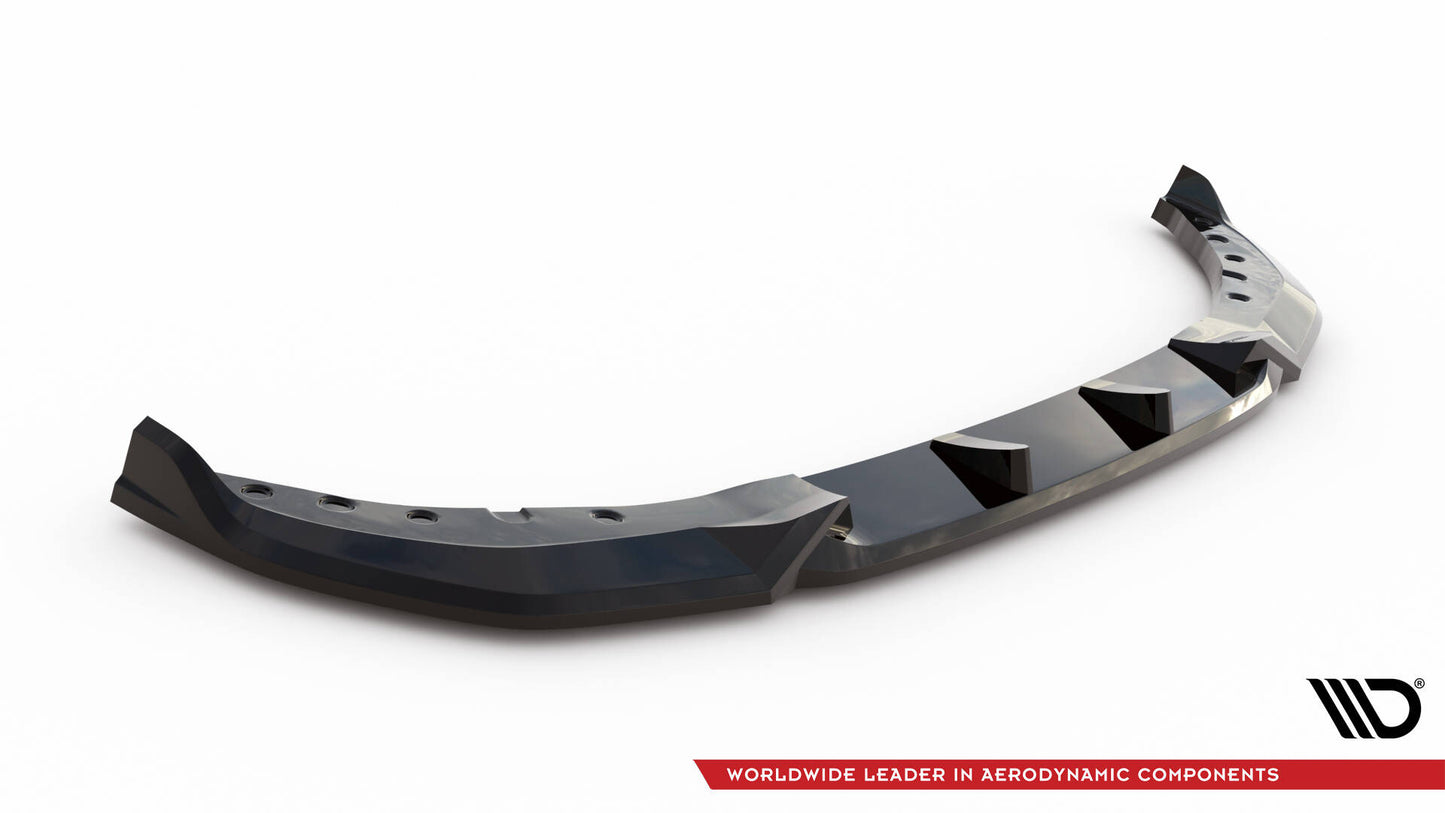 Front Ansatz für BMW 3er Limousine / Touring G20 / G21 Facelift schwarz Hochglanz