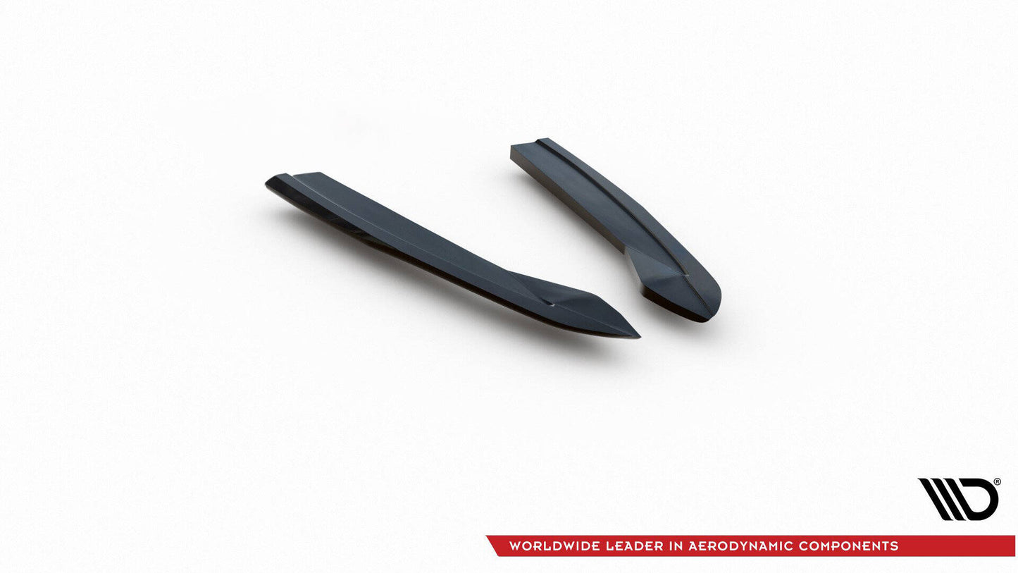 Heck Ansatz Flaps Diffusor für Audi A6 / A6 C7 S-line/ S6 C7 Facelift