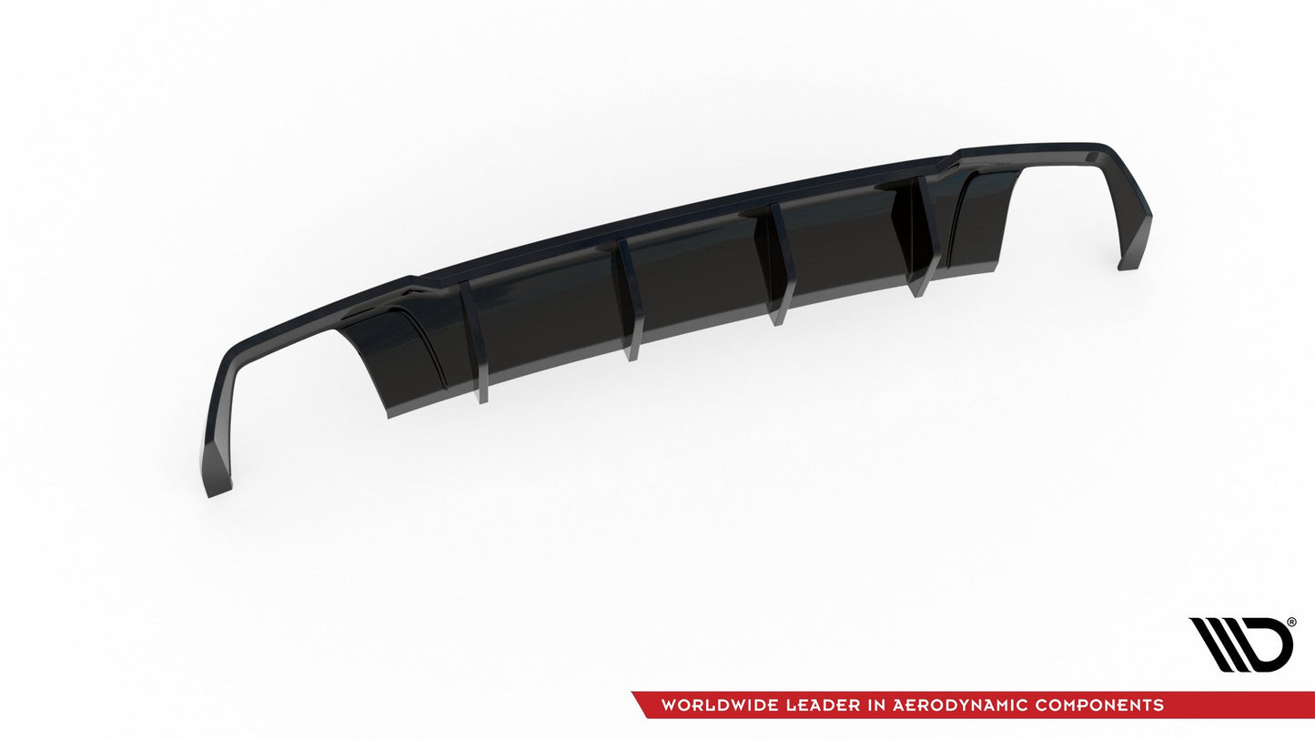 Diffusor Heck Ansatz V.2 für Seat Leon Cupra ST Mk3 FL