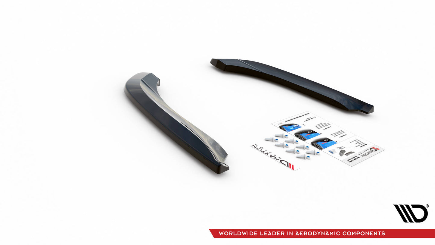 Heck Ansatz Flaps Diffusor für Seat Exeo Carbon Look