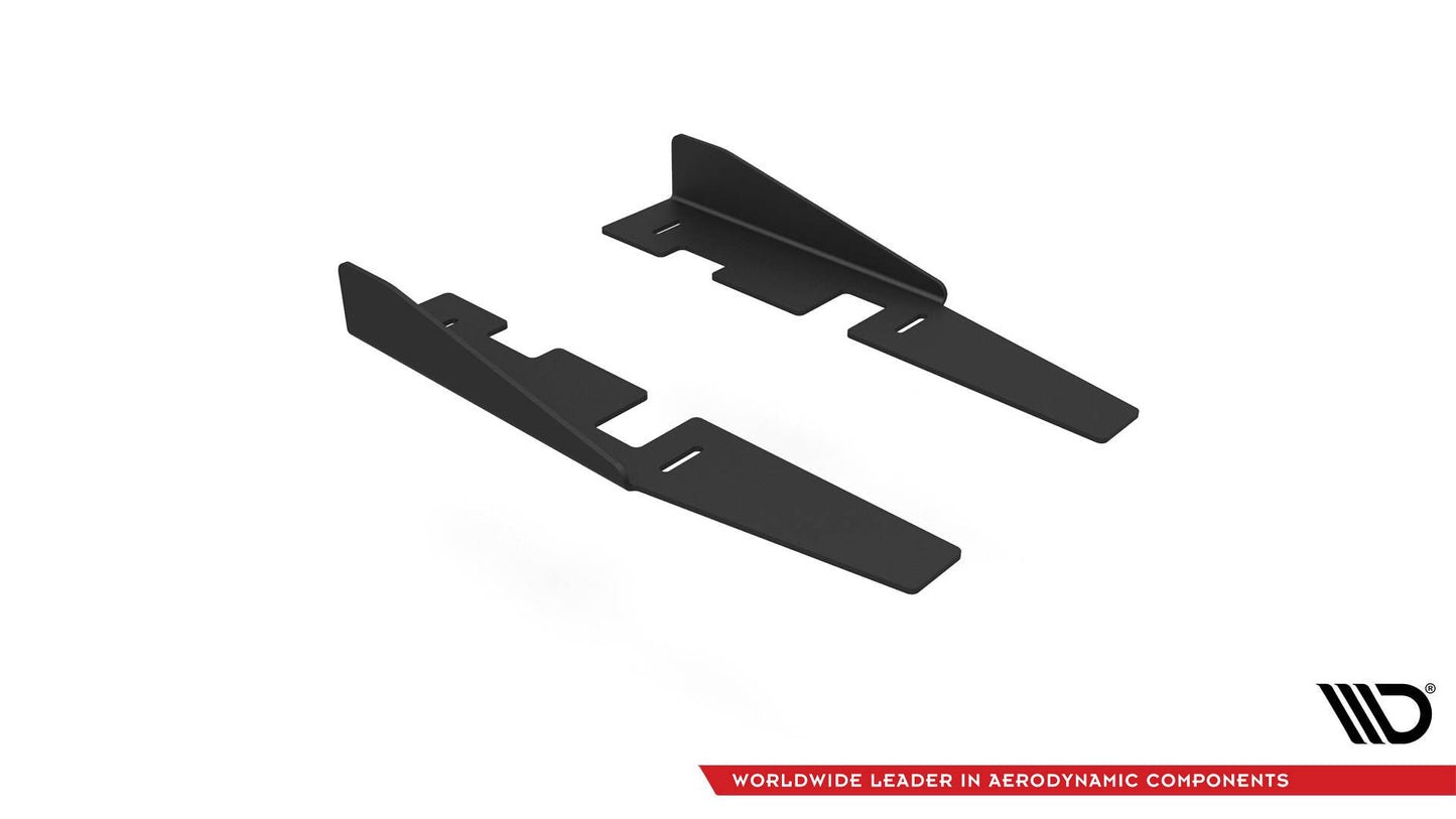 Seitenschweller Flaps für Seat Leon FR Mk4 schwarz Hochglanz