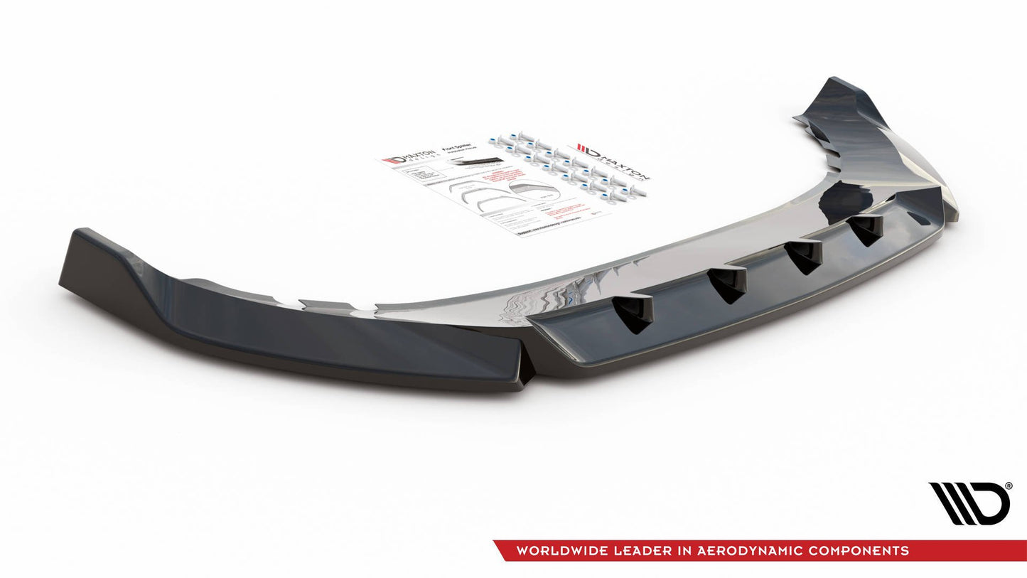 Front Ansatz V.1 für Cupra Ateca Mk1 schwarz Hochglanz