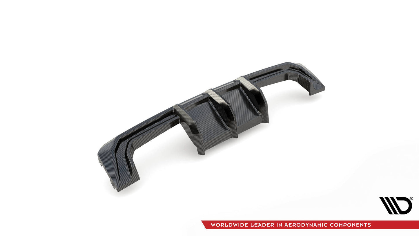 Prepreg Carbon Fiber Diffusor Heck Ansatz für BMW M3 Limousine / Touring G80 / G81