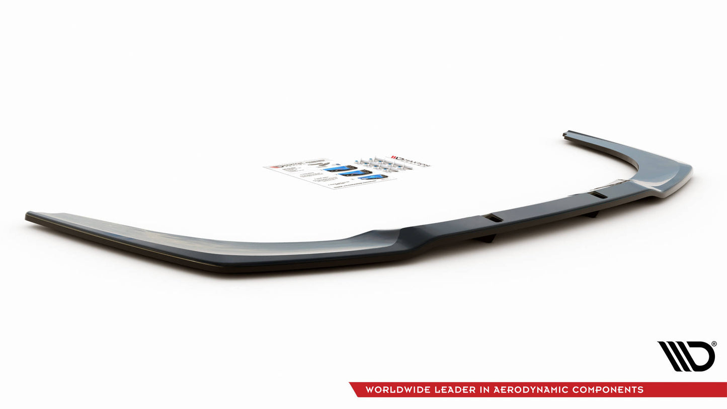 Mittlerer Cup Diffusor DTM Look Heck Ansatz für BMW 8 Gran Coupe M-Paket G16 schwarz Hochglanz