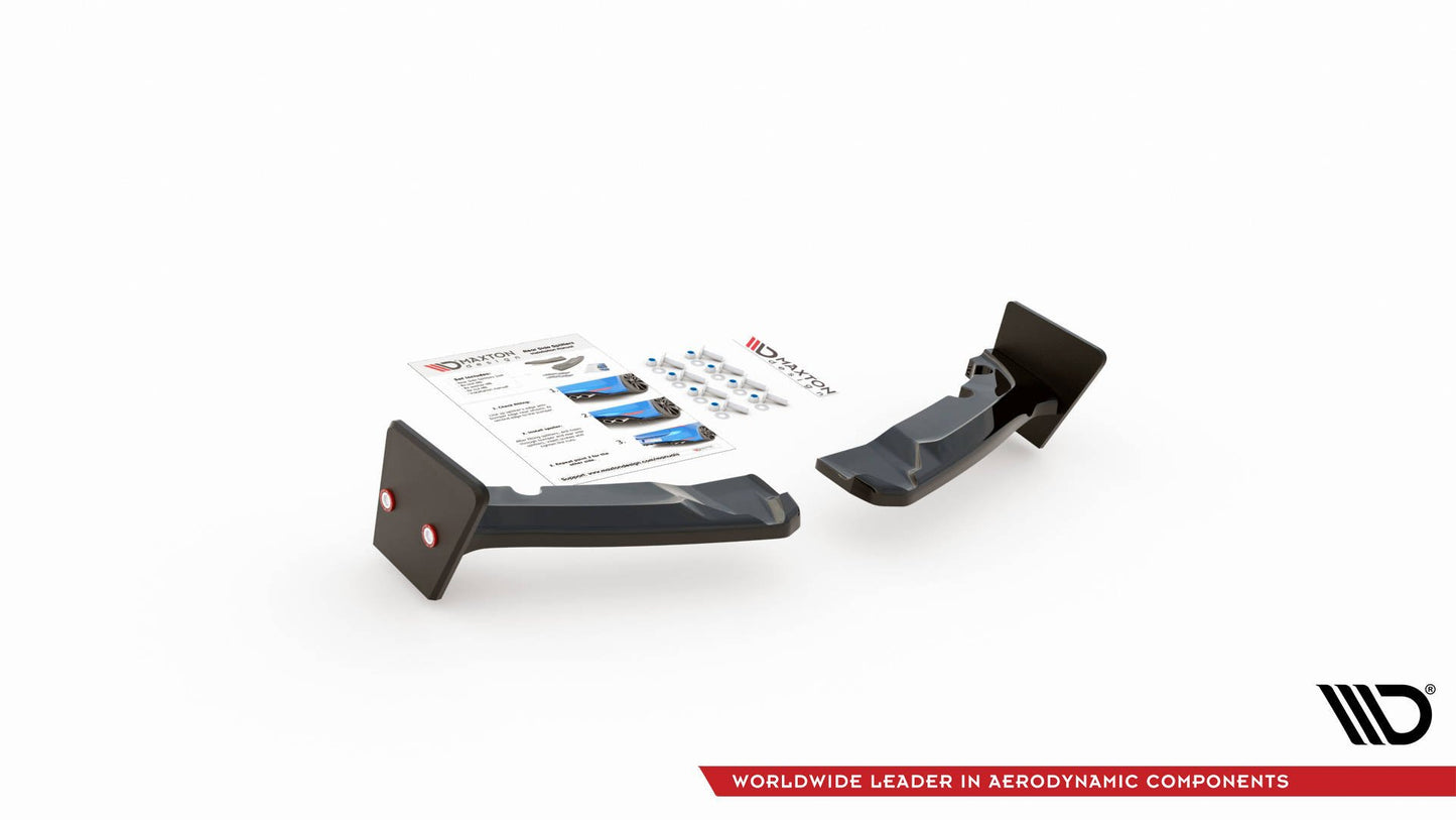 Heck Ansatz Flaps Diffusor + Flaps für V.4 Toyota GR Yaris Mk4