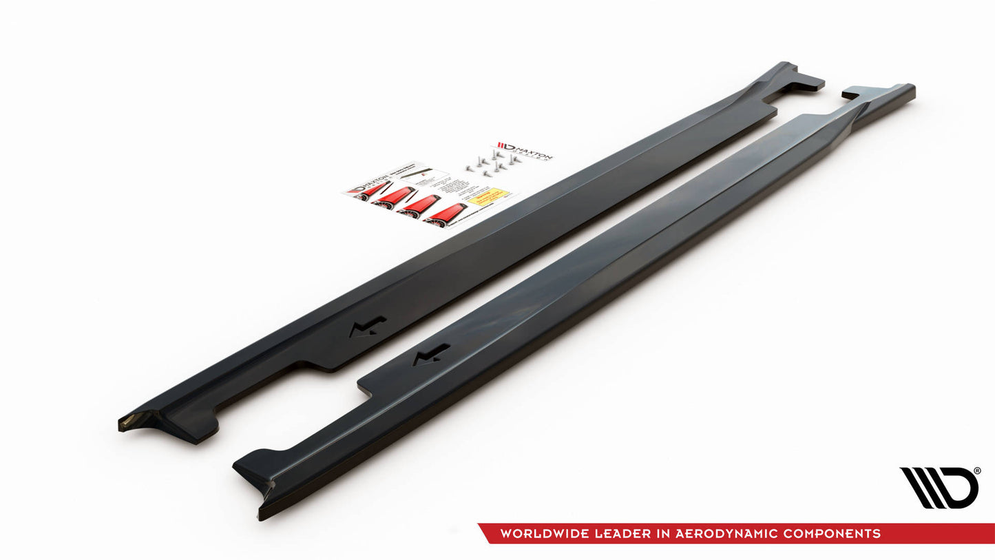 Seitenschweller Ansatz für Kia XCeed Mk1 schwarz Hochglanz
