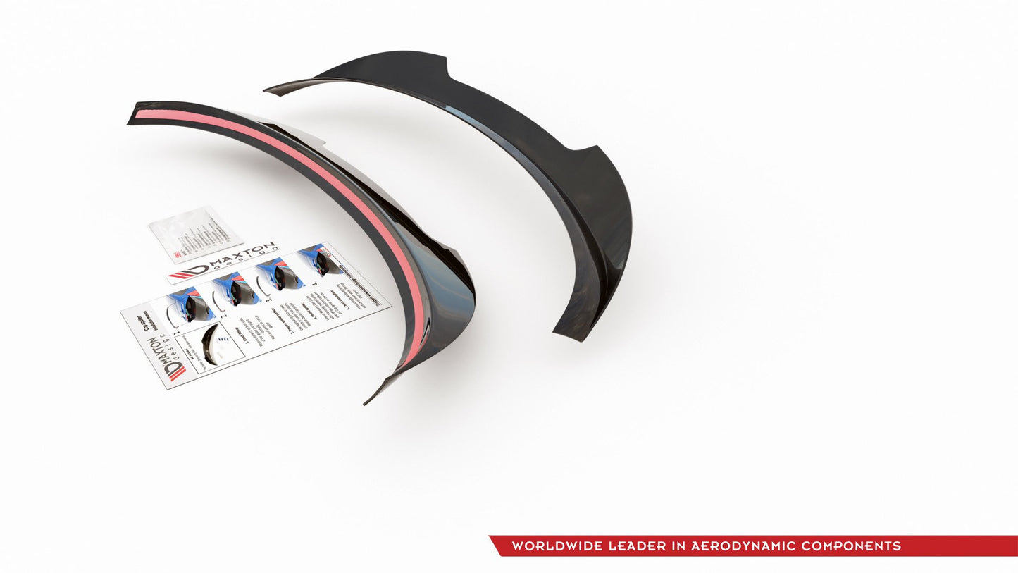 Spoiler CAP für Mini Countryman Mk1 JCW schwarz Hochglanz