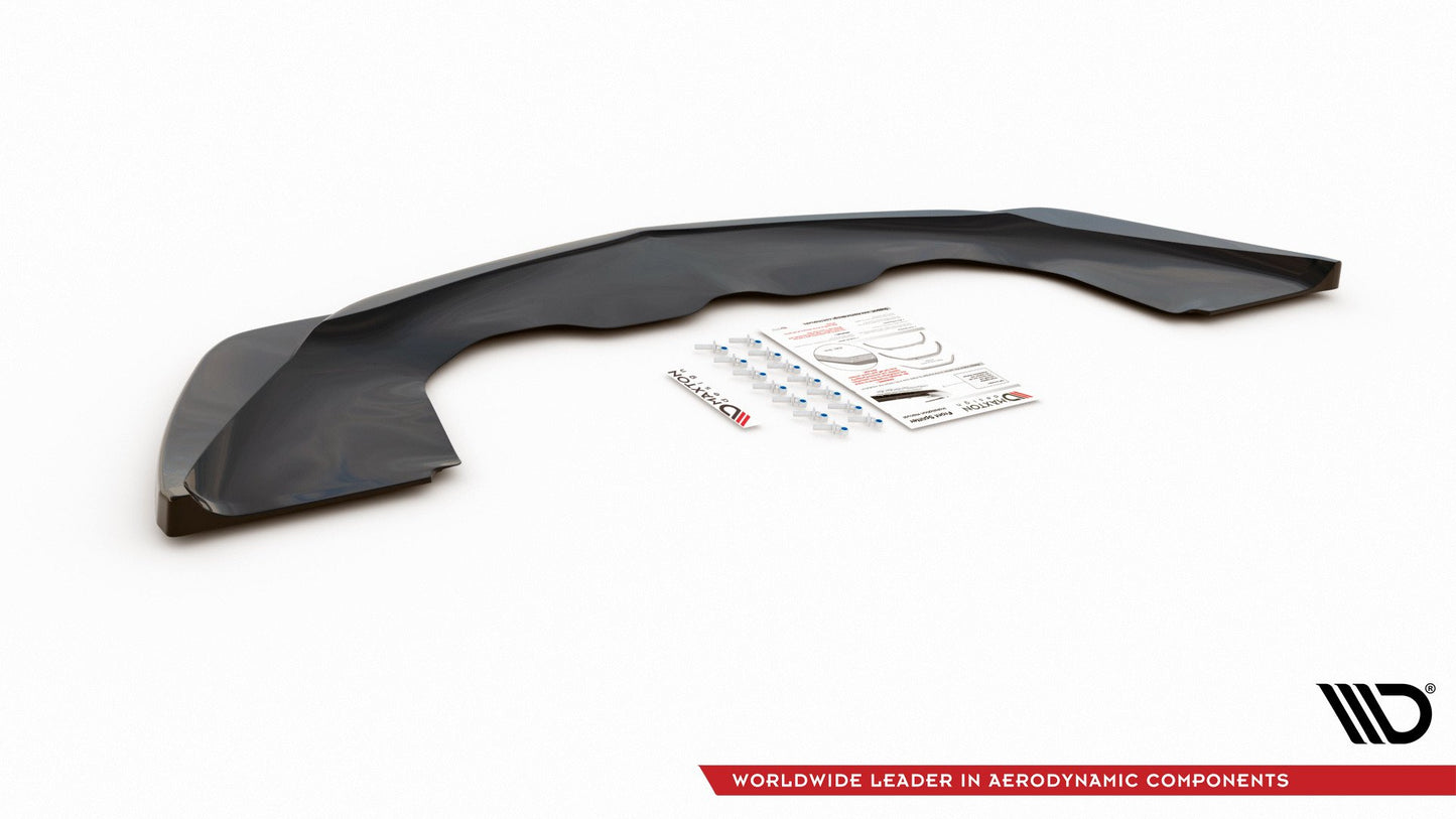 Front Ansatz für Alfa Romeo 4C schwarz Hochglanz