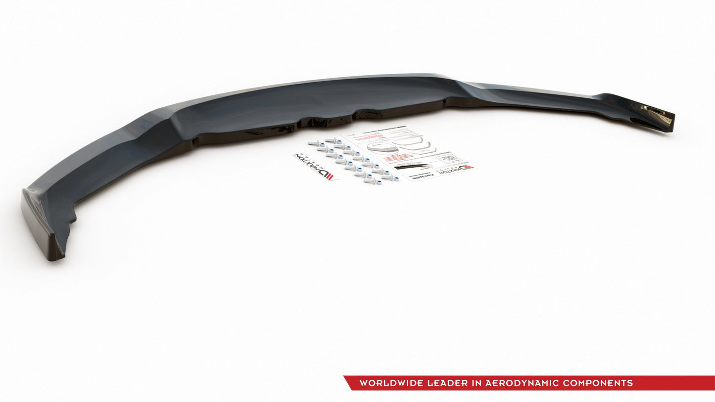 Front Ansatz V.2 für BMW 8 Coupe G15 / 8 Gran Coupe M Paket G16 schwarz Hochglanz