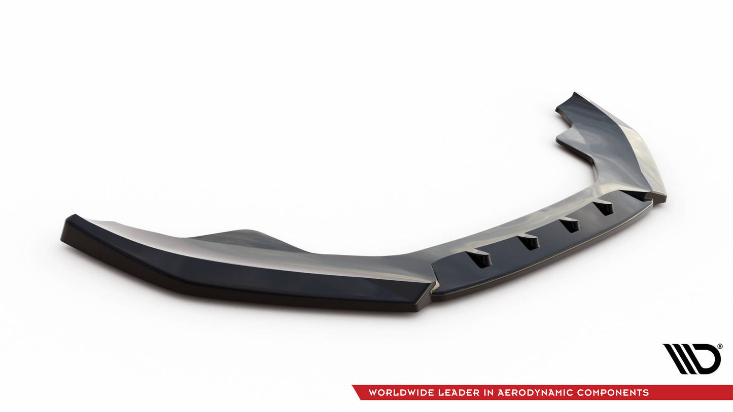 Front Ansatz V.3 für Audi A4 S-Line / S4 B8 Facelift schwarz Hochglanz