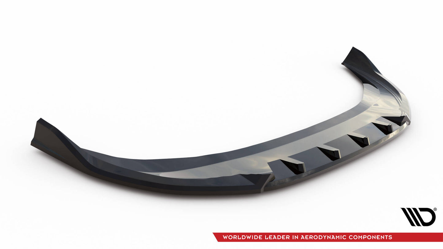 Front Ansatz V.2 für VW Passat B9 schwarz Hochglanz