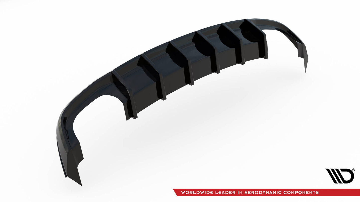Diffusor Heck Ansatz für Audi S5 Coupe / Sportback 8T Facelift