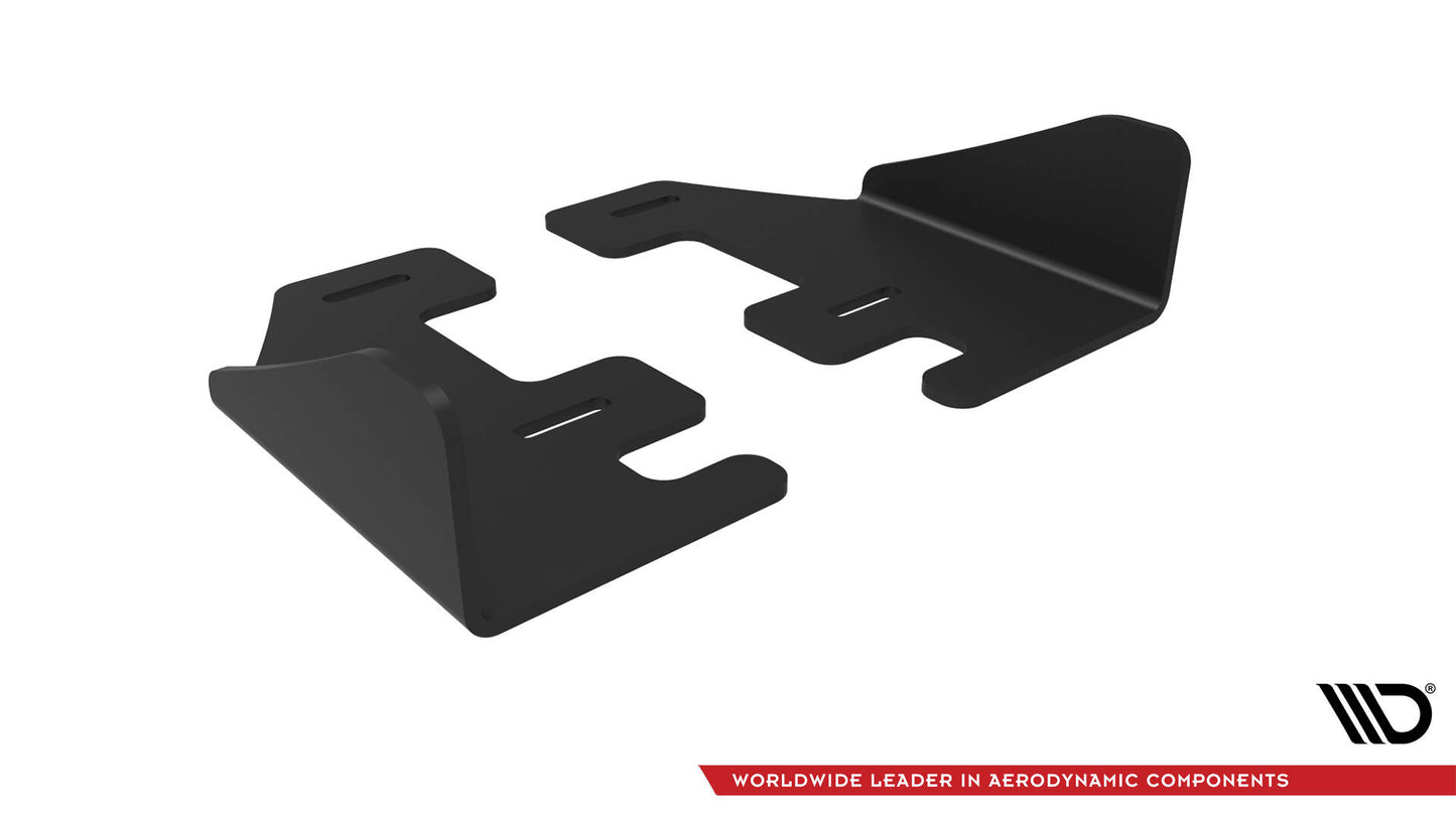 Seitenschweller Flaps für Subaru WRX STI Mk1 schwarz Hochglanz