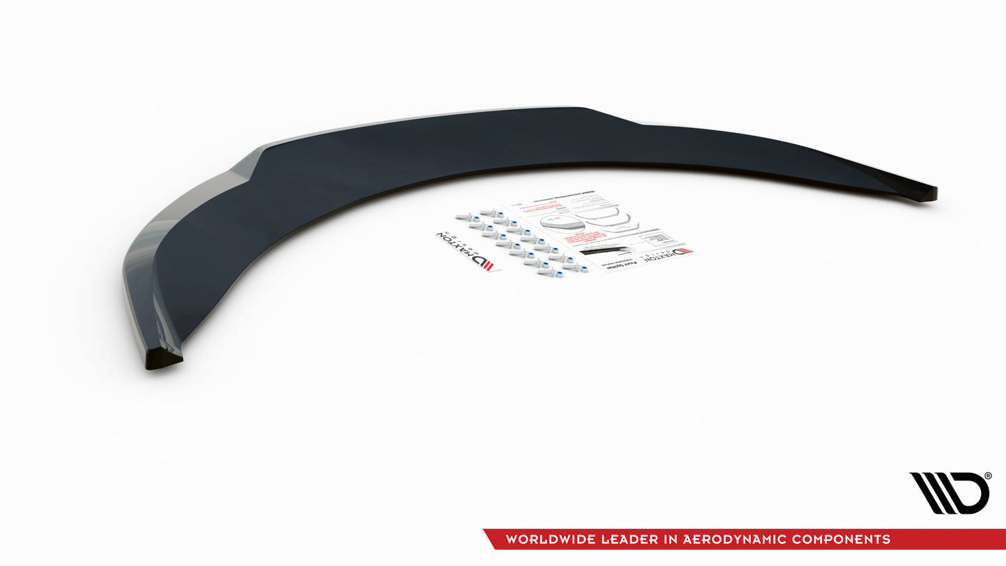Front Ansatz V.2 für Seat Exeo schwarz Hochglanz