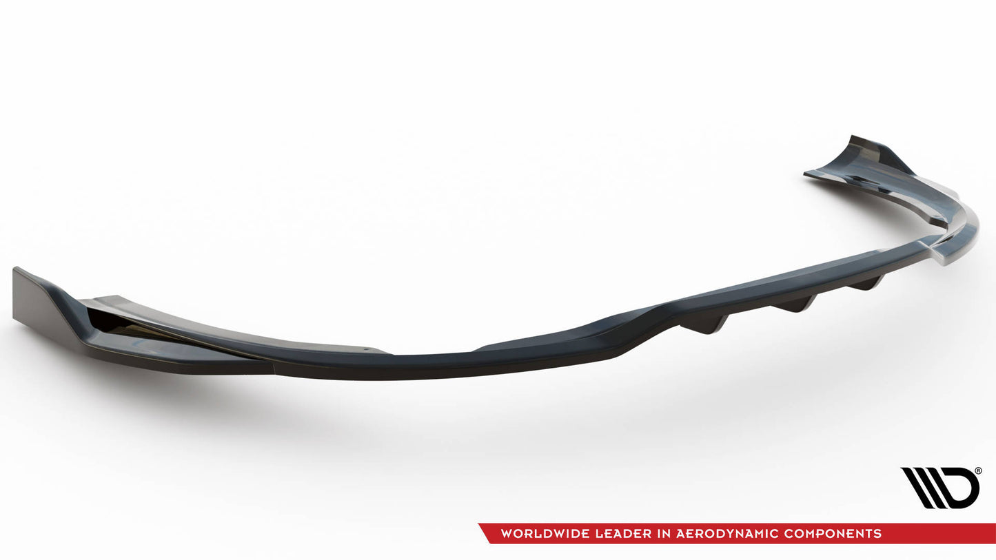 Mittlerer Cup Diffusor DTM Look Heck Ansatz V.2 für Porsche 911 Carrera Aero / Carrera GTS 992 schwarz Hochglanz