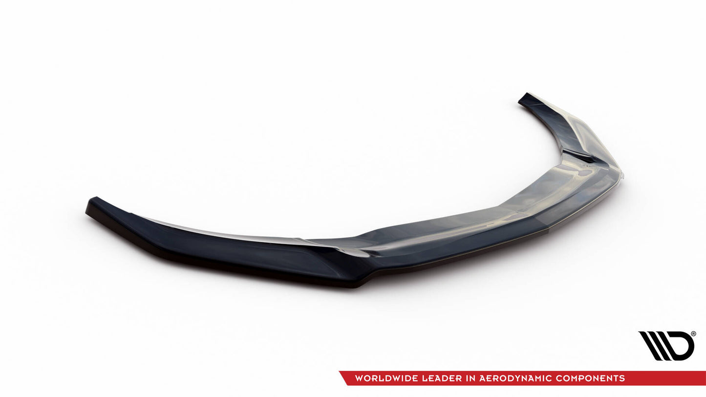 Front Ansatz V.2 für Mercedes-Benz A45 Aero W176 Facelift schwarz Hochglanz