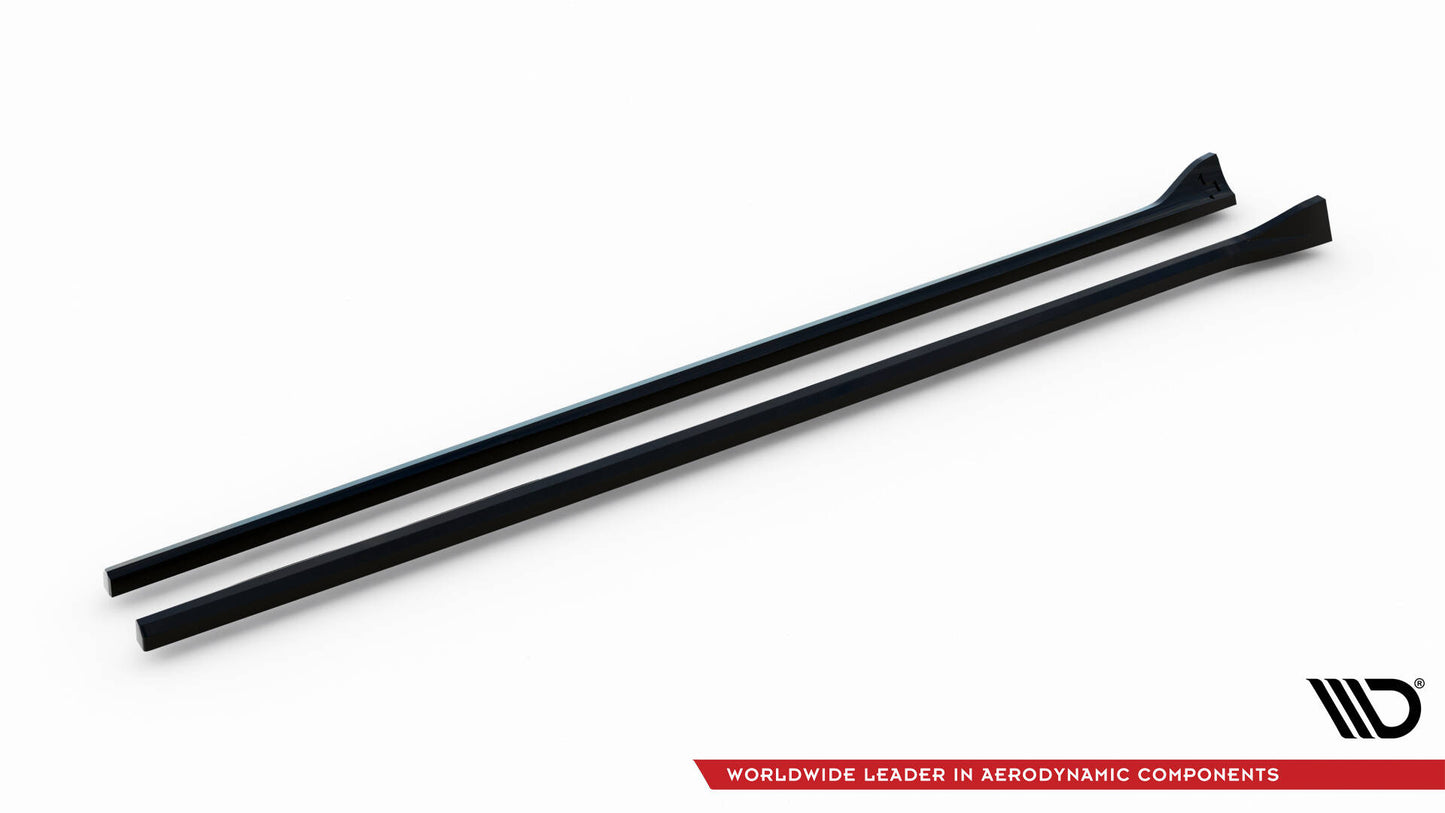 Seitenschweller Ansatz für Mazda MX5 NC (Mk3) schwarz Hochglanz