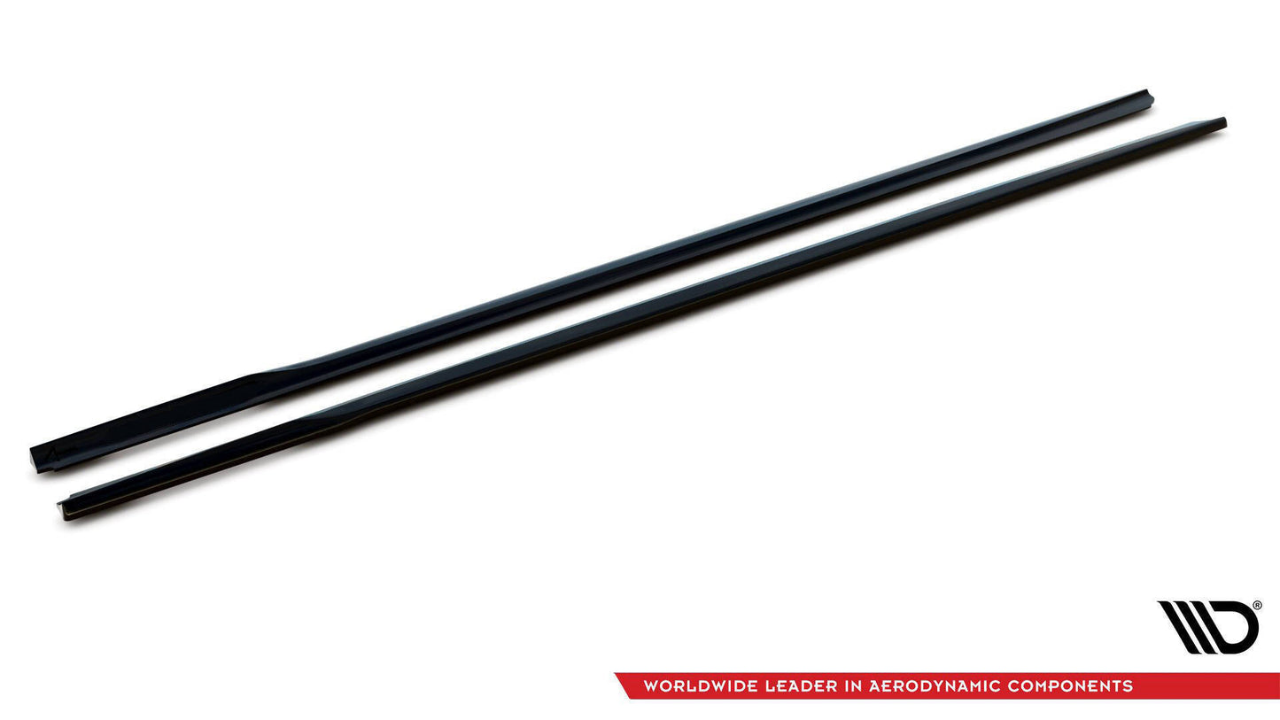 Seitenschweller Ansatz V.2 für BMW 3er G20 / G21 M-Paket schwarz Hochglanz