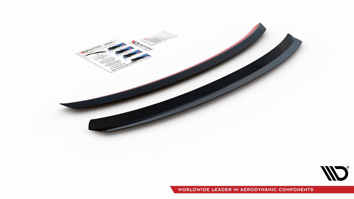 Spoiler CAP für Mazda CX-3 schwarz Hochglanz